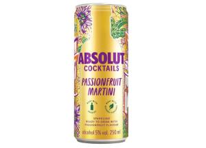 ABSOLUT PASSION FRUIT MARTINI 5% 0.25 L