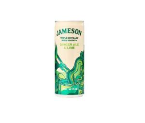 JAMESON GINGER LIME 5% 0.25 L
